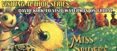 Author David Kirk to Visit Waterman on Friday
