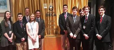 Students Return from DECA State Career Conference in Rochester