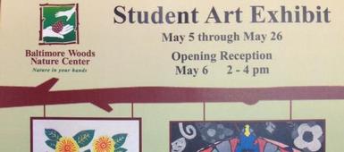 Student Art Displayed at Baltimore Woods Exhibit