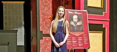 VanRiper Competes at NYC Shakespeare Competition
