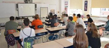 8th Graders Experience Career Day