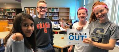 8th Graders Explore Power of Breakout EDU