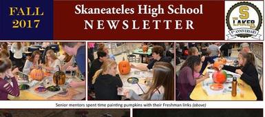 Skaneateles High School 2017 Fall Newsletter