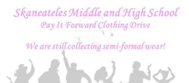 Pay It Forward Formal Wear Clothing Drive Continues
