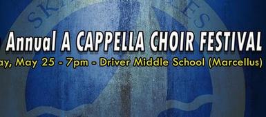 Annual A Cappella Festival on Friday, May 25