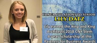 Lily Datz Earns STEM Scholarship