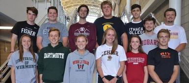 Student Athletes Moving on to DIII Sports