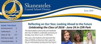 June Newsletter Recaps End of '17-'18 School Year