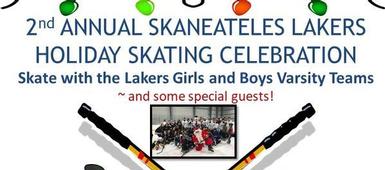 2nd annual Skaneateles Lakers Holiday Skating Celebration on December 22