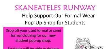 Help Support Skaneateles Runway Formal Wear 'Pop-Up Shop' for Students