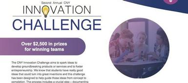 CNY Innovation Challenge Open to Students in Grades 6-12