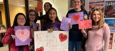 High School's AP Chill Zone Provides Relaxation, Stress Relief