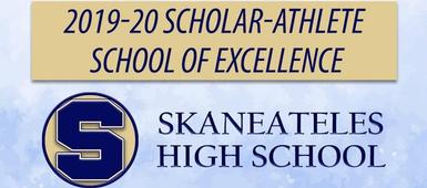 NYSPHSAA Names Skaneateles High School a Scholar-Athlete School of Excellence