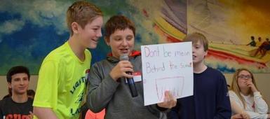 Sixth graders learn to Be Cool Not Cruel