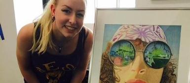 Artist wins first place at the NYS Fair